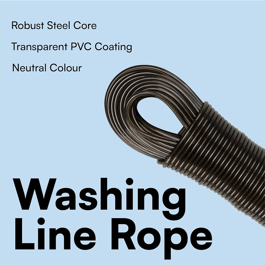 कपड़ा सुखाने का तार उच्च गुणवत्ता वाले कृषि और बागवानी उपयोग तार (25 मीटर)