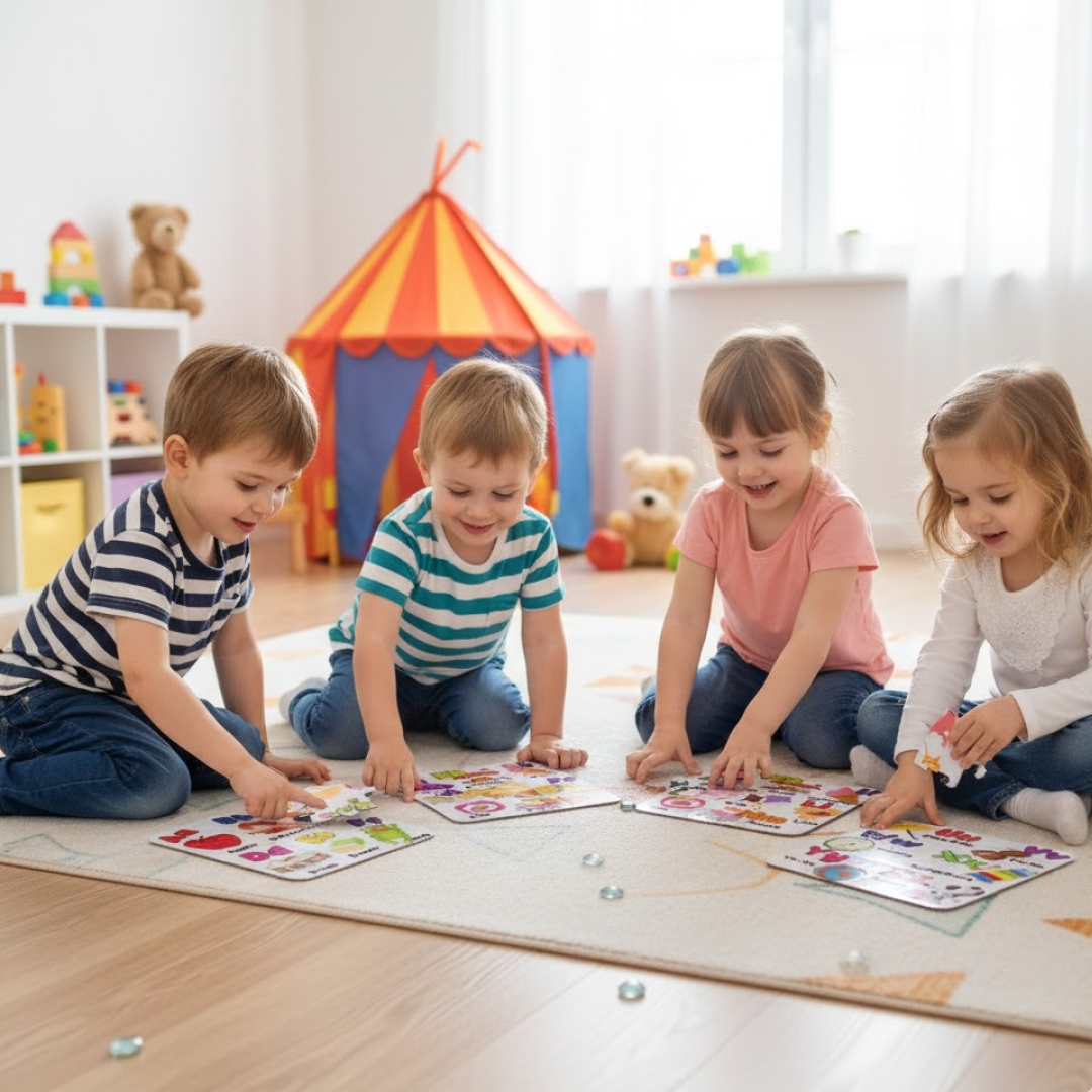 ABC Jigsaw Puzzle Toy for Children (4-Pcs Pack)