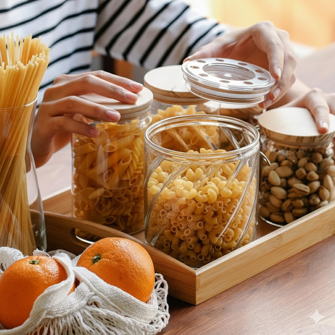 Dry Fruit Container , Storage Airtight Container For home & kitchen Use ( 750 ML )