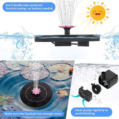 Solar Water Fountain Pump (1 Set)