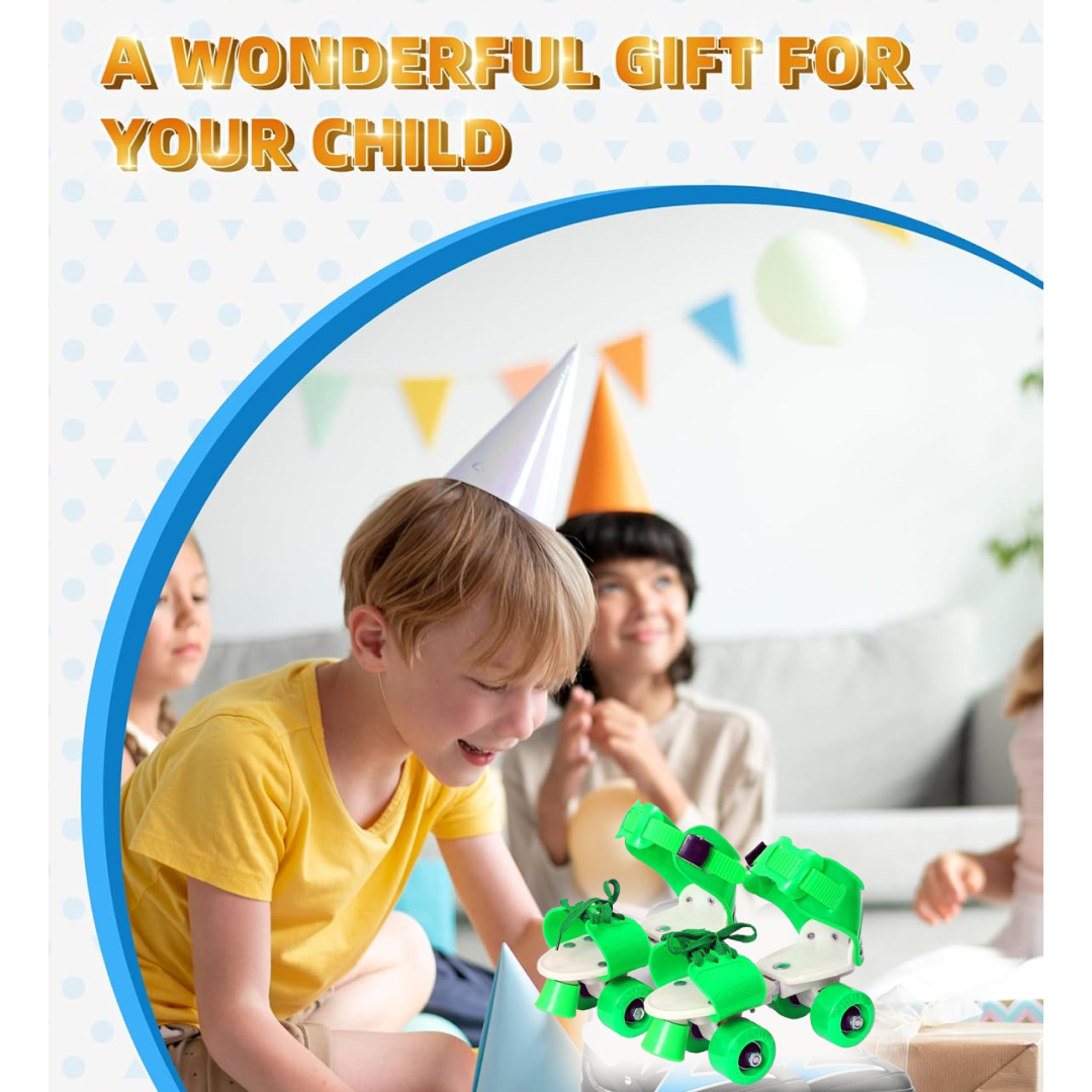 बच्चों के लिए रोलर स्केट्स, बहुत एडजस्टेबल और उपयोग करने में आरामदायक / रोलर स्केट, स्केटिंग / (1 का जोड़ा)