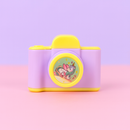 Camera Shape Pencil Sharpener – Stylish & Lightweight Manual Sharpener for Kids & Office Use (1 Pc)