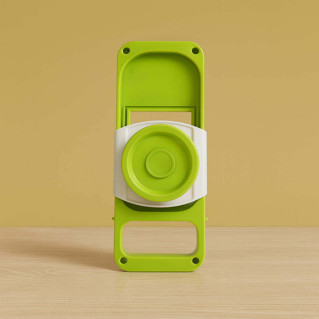 Slicer for Kitchen 5 in 1 Foldable Vegetable Slicer Blade Potato Cutter, Veggie Slicer, Onion Slicer, Julienne Grater with Protective Guards, Stainless Steel Blade