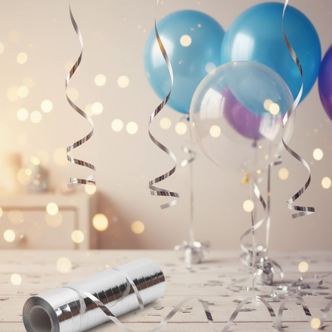 Decoration Balloon Ribbon, Smooth Ribbon for Party Decoration (36 Pcs Set)