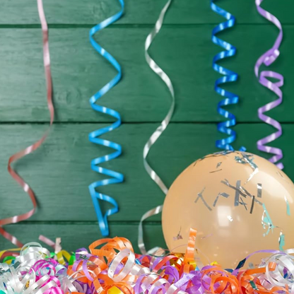 Decoration Balloon Ribbon, Smooth Ribbon for Party Decoration (36 Pcs Set)