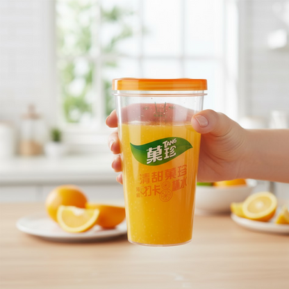 प्लास्टिक का पानी, घर के बाहरी कामों के लिए कॉफी कप, प्रशंसा और प्रेरणा पोर्टेबल प्लास्टिक कॉफी कप / टम्बलर यात्रा, घर, कार्यालय, यात्रा प्रेमियों के लिए उपहार