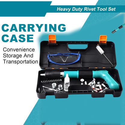 Professional Heavy-Duty Manual Rivet/Anchor Fastening Gun Tool Kit