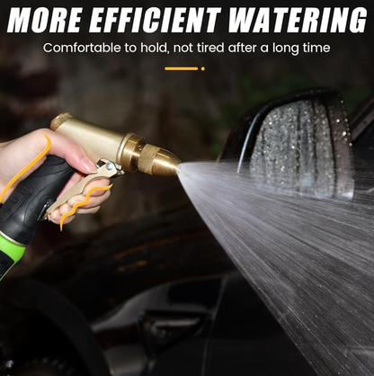 water spray nozzle for water pipe booster nozzle for car wash nozzle with high pressure water adjustable brass nozzle water spray gun for gardening watering tools