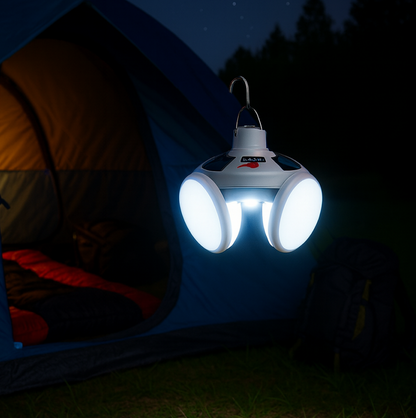 12590 સોલર મલ્ટી-ફંક્શનલ ઇમરજન્સી એલઇડી લાઇટ બલ્બ સાથે યુએસબી ચાર્જિંગ, એલઇડી કેમ્પિંગ લેમ્પ, કેમ્પિંગ લેમ્પ, યુએસબી રિચાર્જેબલ, 5 બ્રાઇટનેસ લાઇટ મોડ્સ, ફોલ્ડેબલ કેમ્પિંગ લાઇટ, SOS IP65 વોટરપ્રૂફ કેમ્પિંગ લાઇટ, બ્લેકઆઉટ ઇમરજન્સી સાધનો, કેમ્પિંગ ગેજેટ્સ