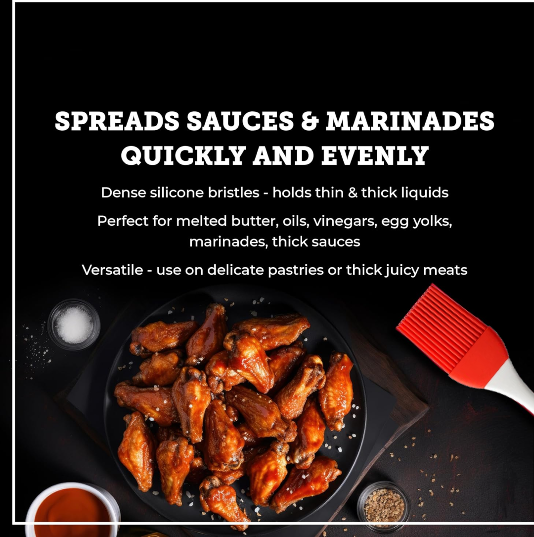 Spatula and Pastry Brush for Cake Decoration