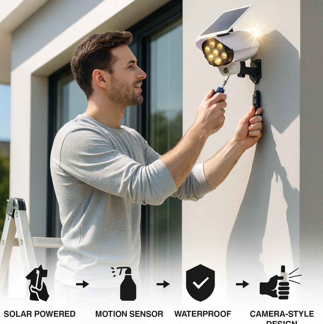 Easy Installation Solar Outdoor Light