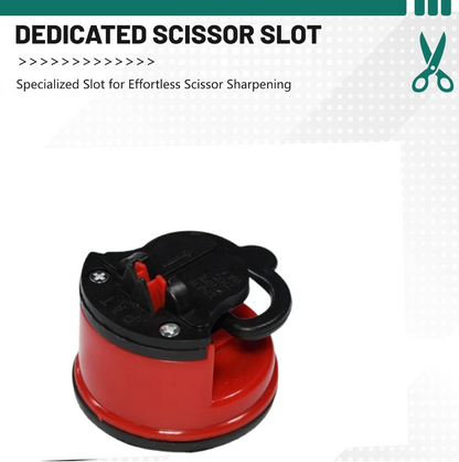 स्टेनलेस स्टील को तेज करने के लिए मैनुअल मिनी किचन चाकू शार्पनर | सिरेमिक चाकू और स्टील के चाकू के लिए शार्पनिंग टूल | सक्शन पैड के साथ मिनी चाकू शार्पनर
