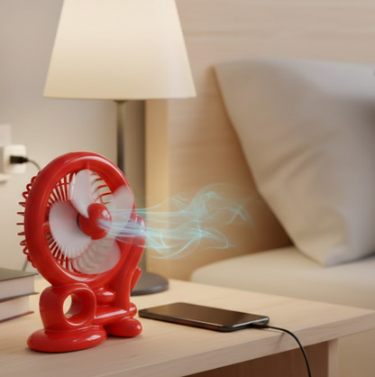 Cart Shape Mini USB Fan for Cool Air