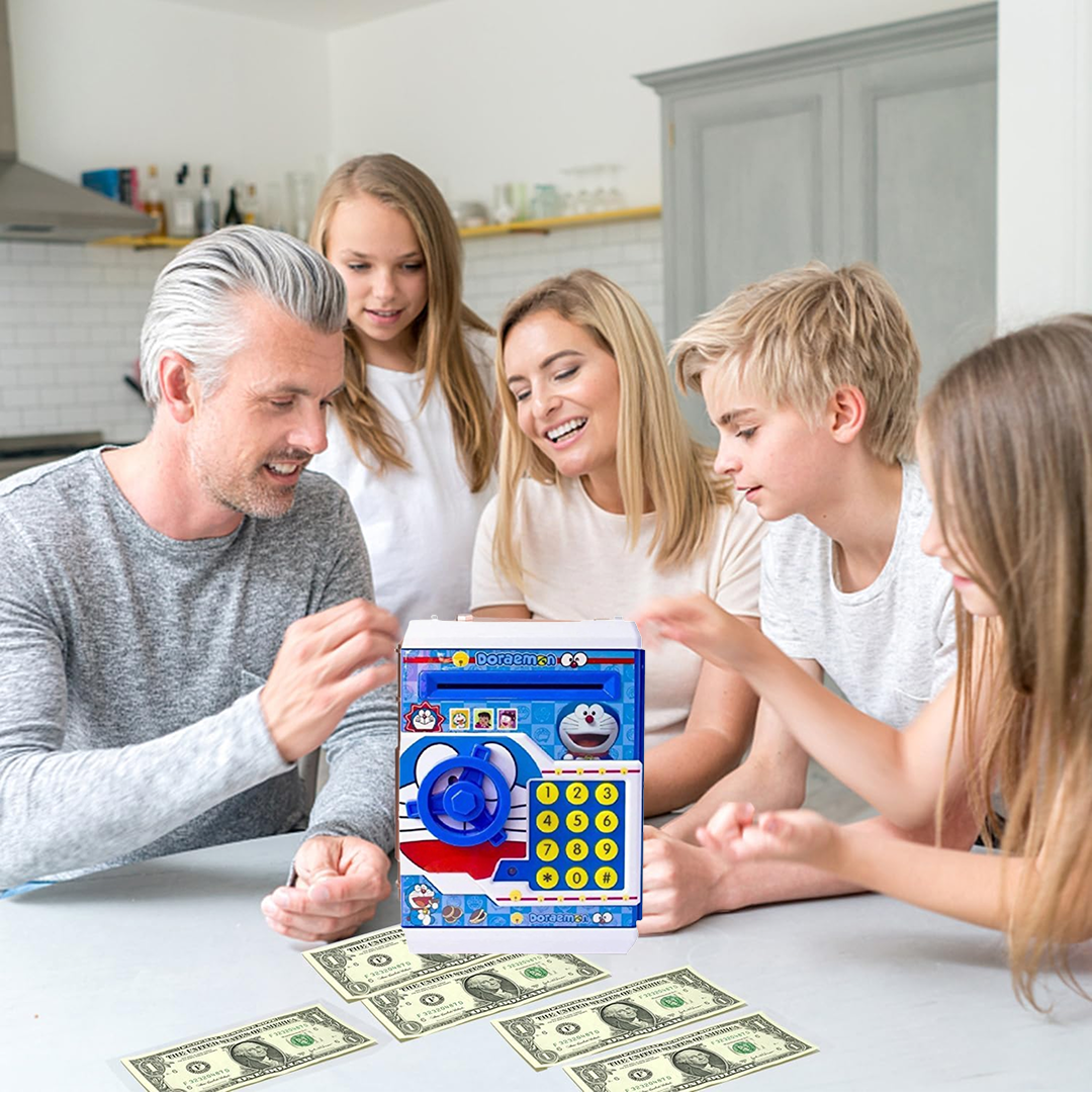 Electronic Piggy Bank ATM with Password for Kids Savings