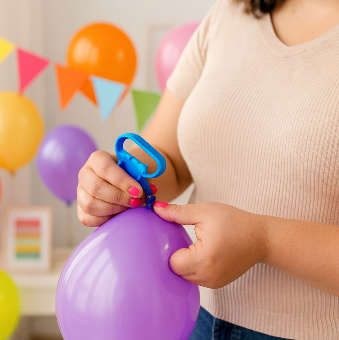 Balloon Tying Tool – Fast Knotting for Party Decorations