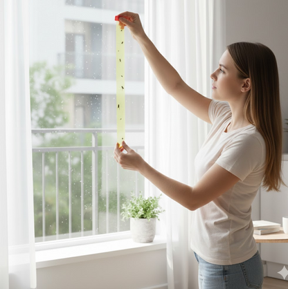 मक्खी, मच्छर, कीड़े पकड़ने वाला चिपकने वाला चिपचिपा गोंद स्ट्रिप्स