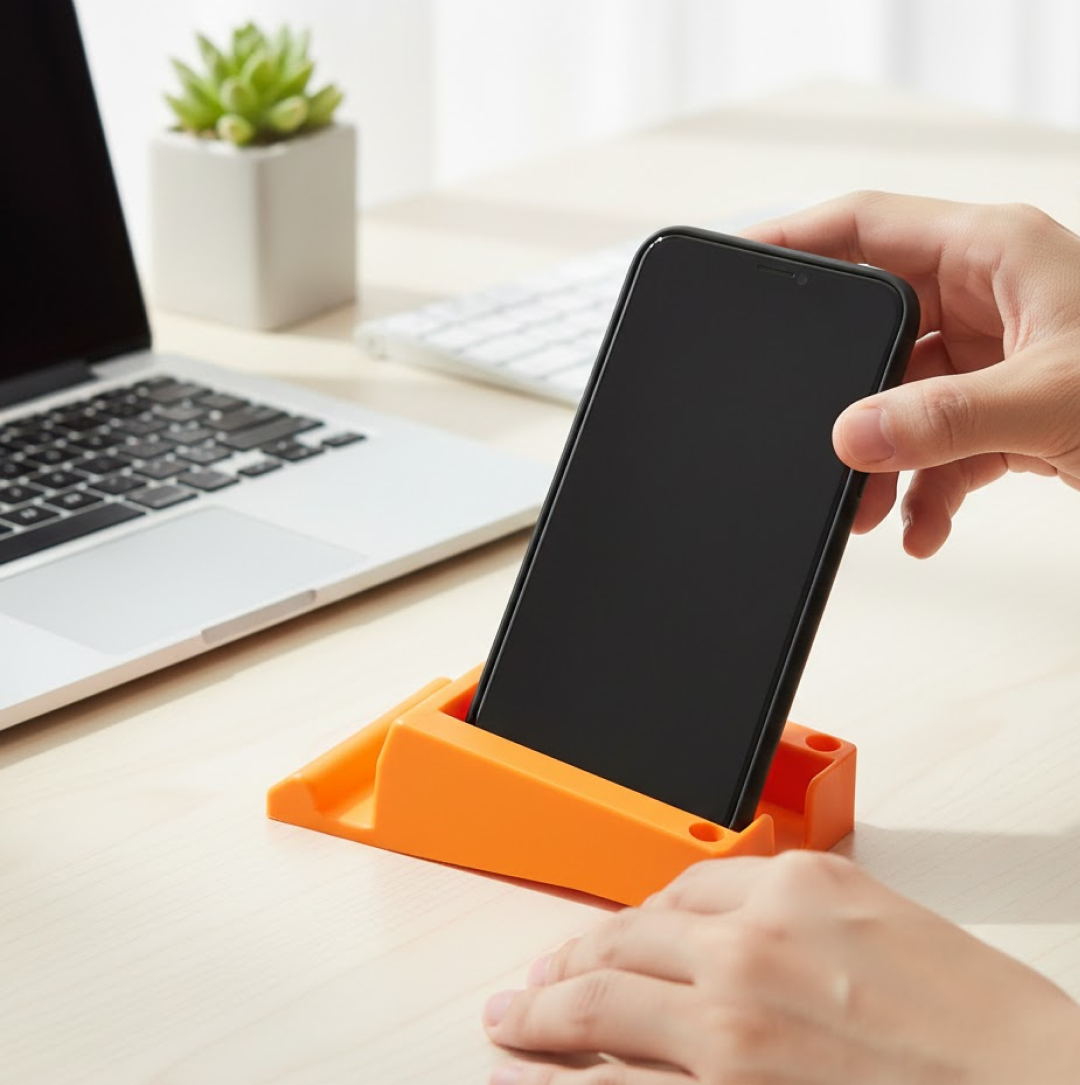 बिजनेस कार्ड और मोबाइल होल्डर प्लास्टिक मल्टी-फंक्शन उपयोग (1 पीस)