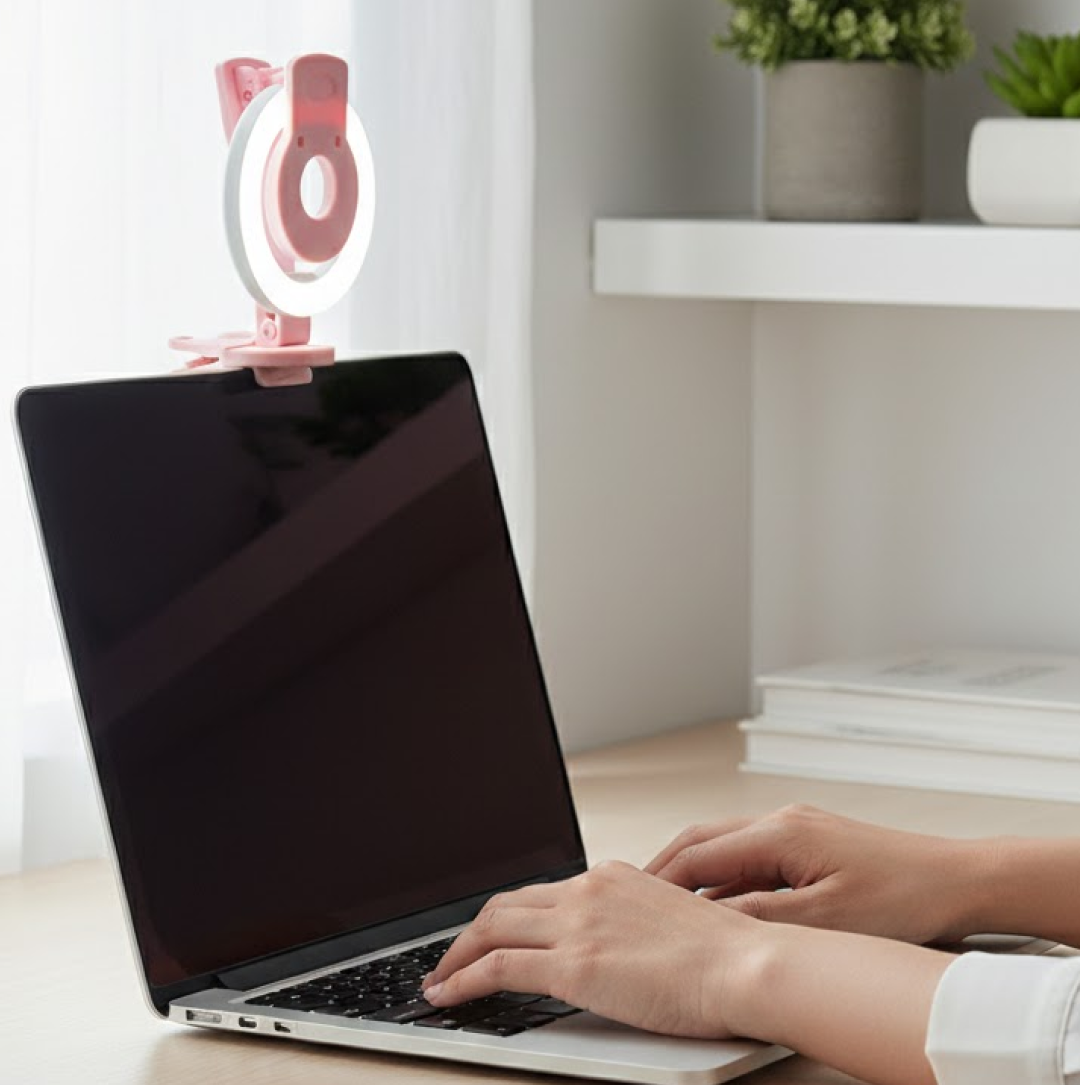 Selfie Ring Light for Brightening Face in Photos & Videos