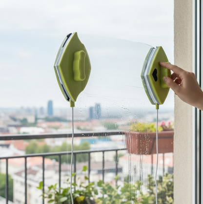 Double face glass cleaner Window Squeegee, Magnetic Window Washing Equipment.