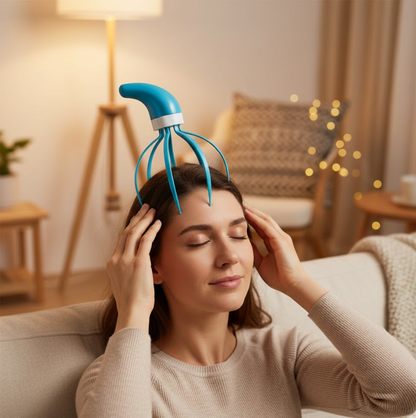 Super Life refreshing Head Massager Hand Grip