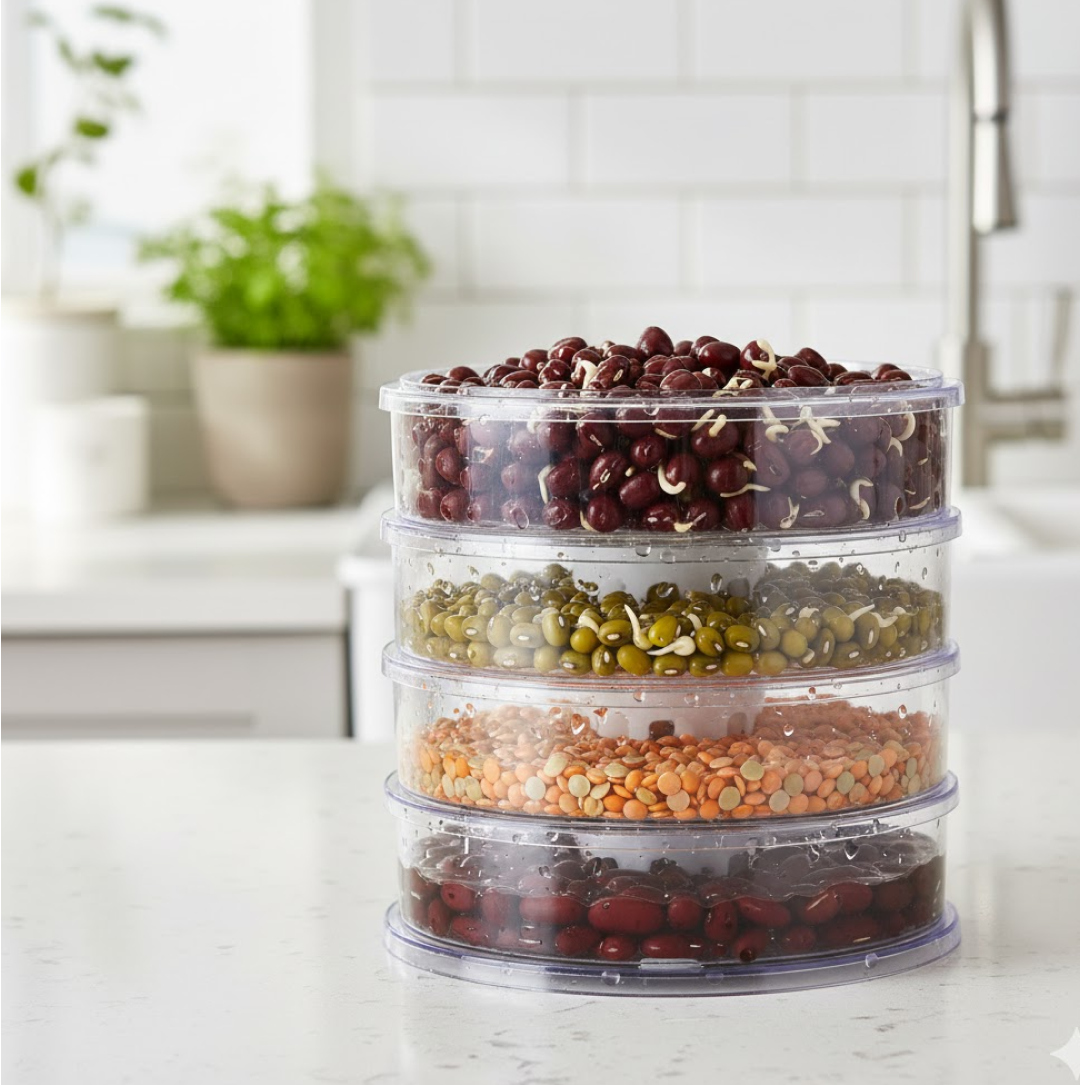 Sprout Maker 4 Layer for Household and Kitchen Use
