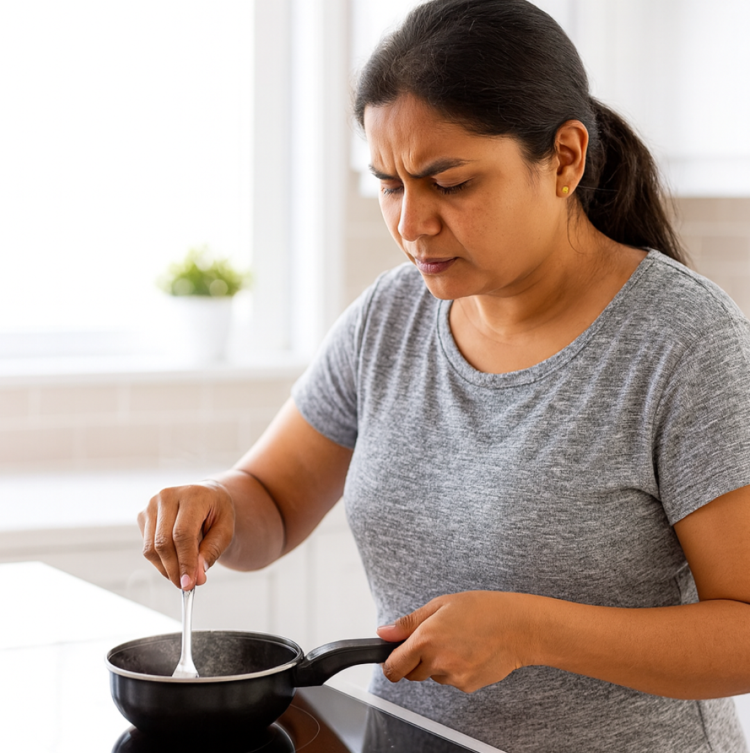 Non-Stick Gas Compatible Fry Pan Without Lid