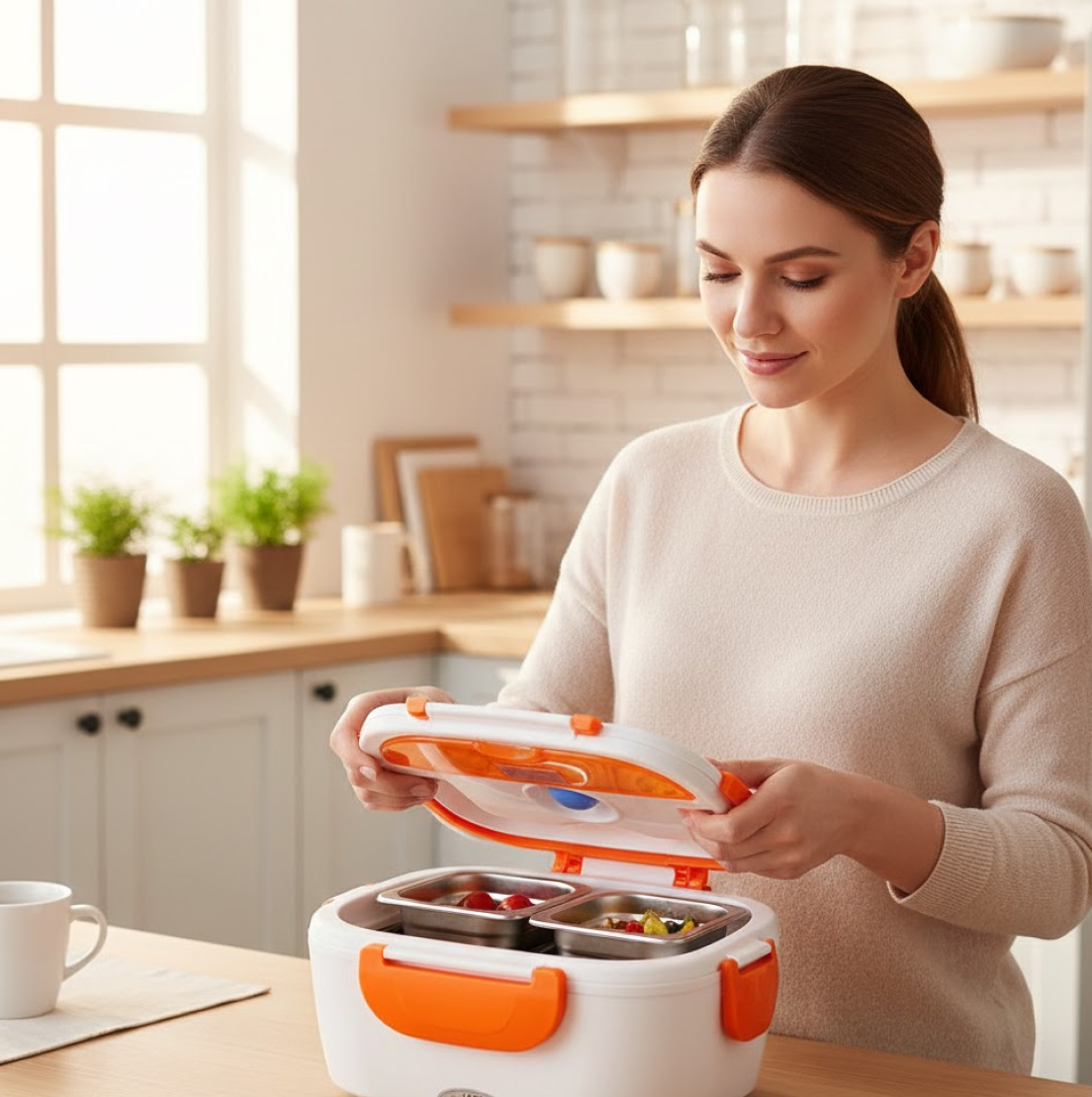 Portable Lunch Dabba Electric foods Warmer Box Tiffin / Portable Electric Box