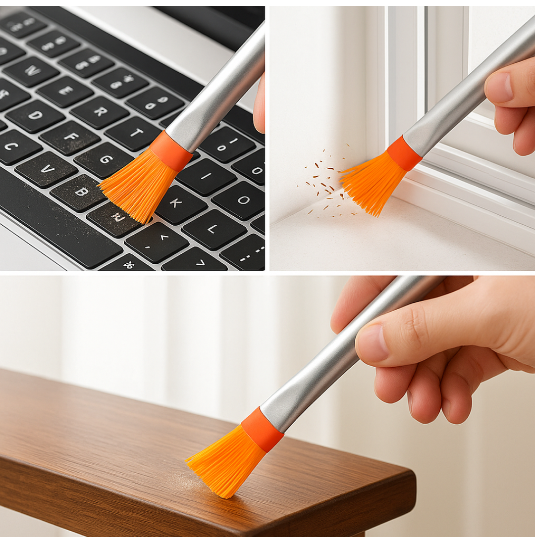 Dust Cleaning Brush for Deep Cleansteel bodyperfect size