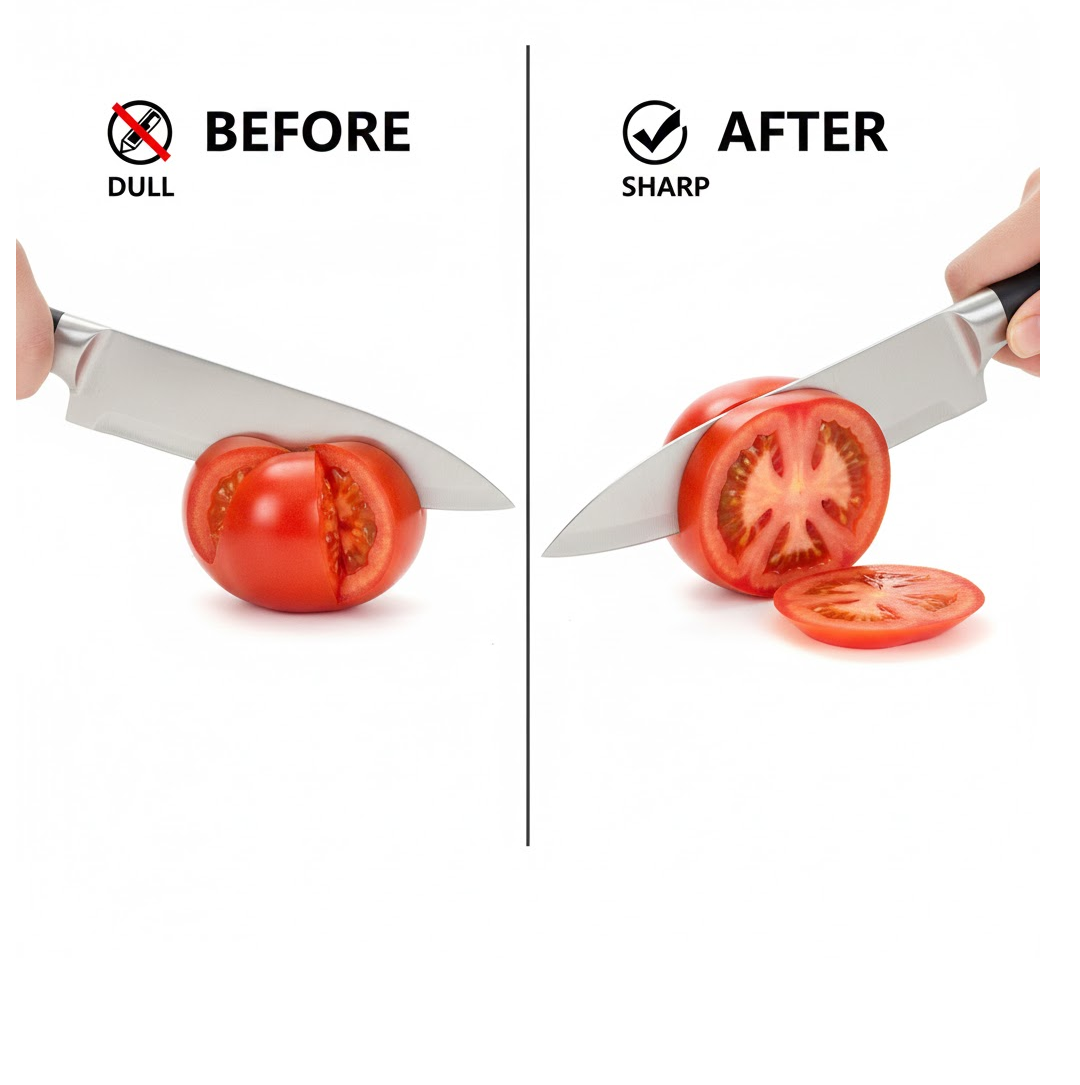 Manual Kitchen Knife Sharpener for Sharpening Stainless Steel