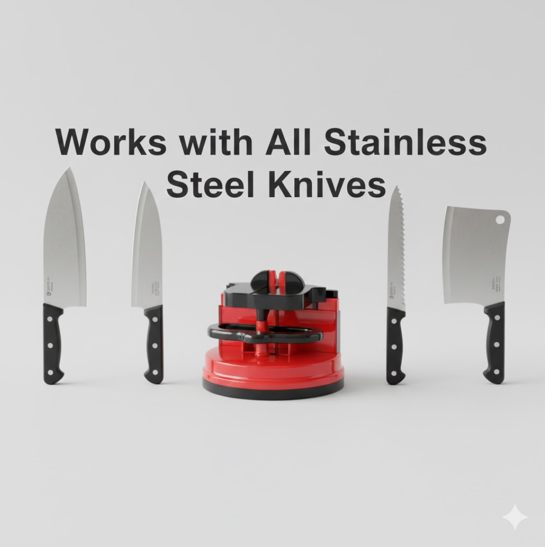 Manual Kitchen Knife Sharpener for Sharpening Stainless Steel