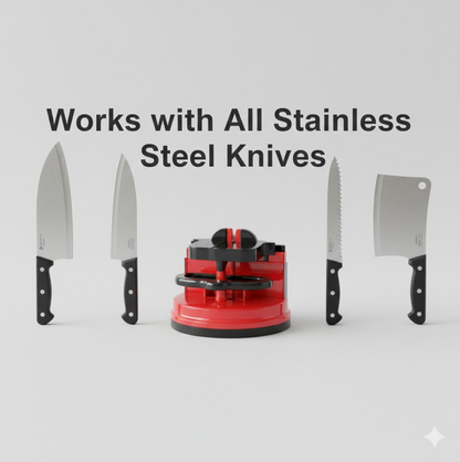 Manual Kitchen Knife Sharpener for Sharpening Stainless Steel