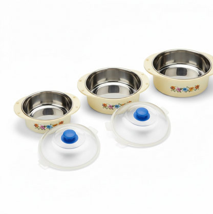 Hot N Fresh Insulated Plastic Casserole Gift Set (3 Pieces)