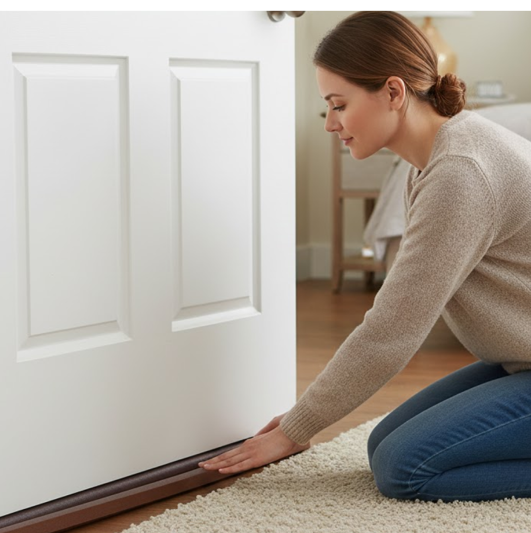 Twin Door Draft Stopper / Guard Protector for Doors and Windows