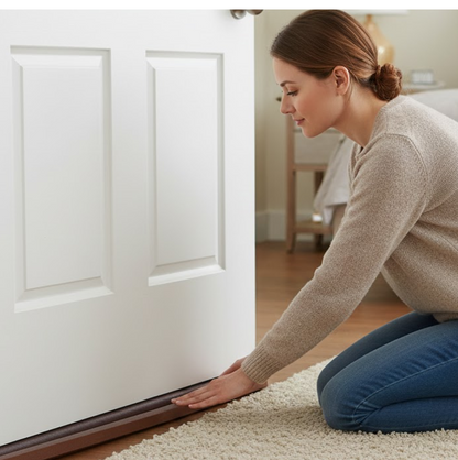 Twin Door Draft Stopper / Guard Protector for Doors and Windows