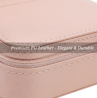 Mini PU Leather jewellery Box for Travel & Storage