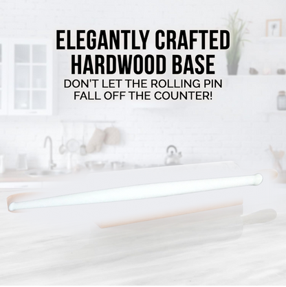 White Plastic Rolling Belan for Chapati Making