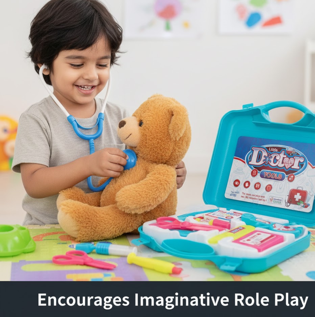 Kids Doctor Set Toy Game Kit for Boys and Girls Collection (Multicolour)