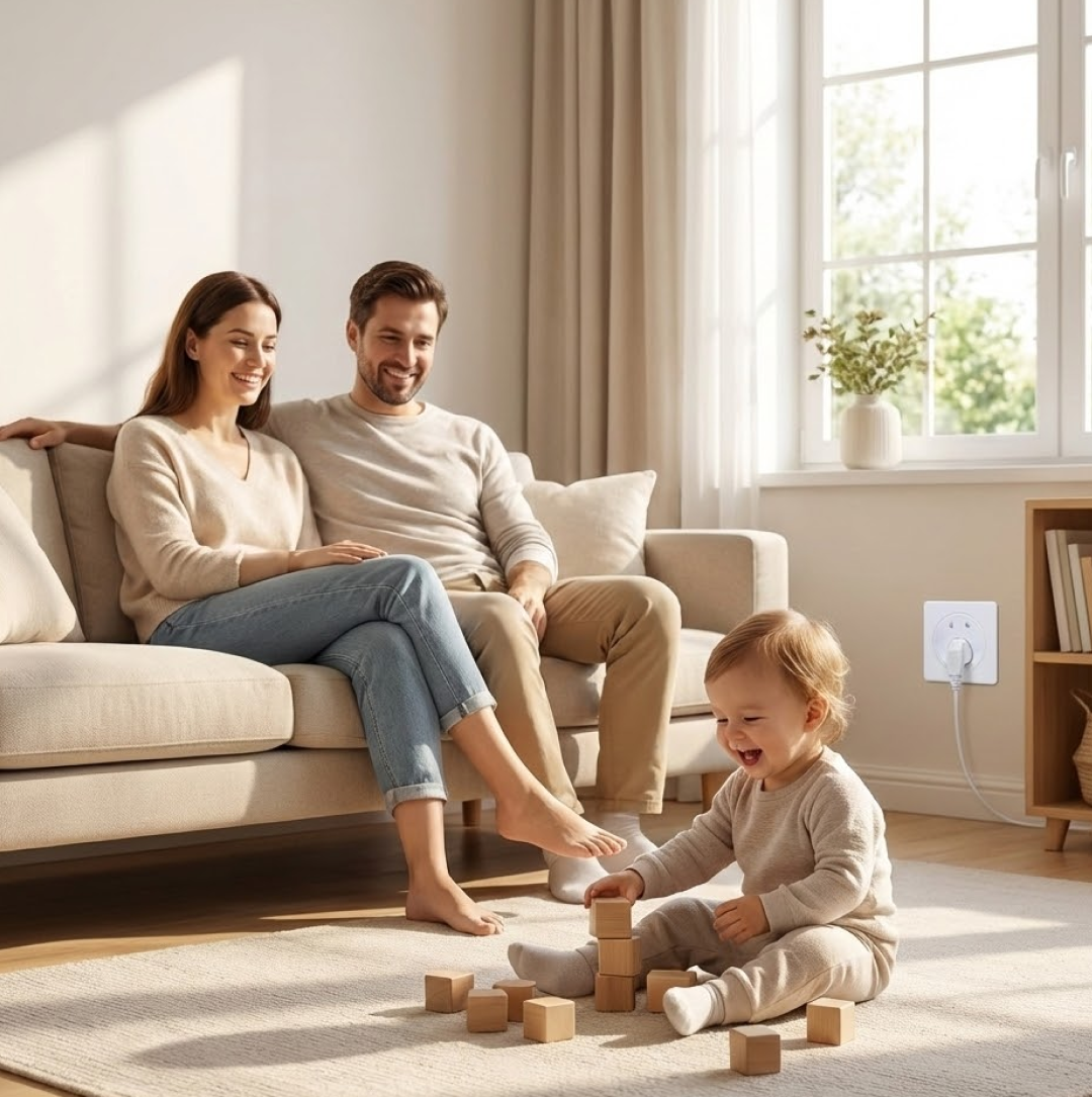 Safety Cover Guards for Electric Socket Plug  (Small)