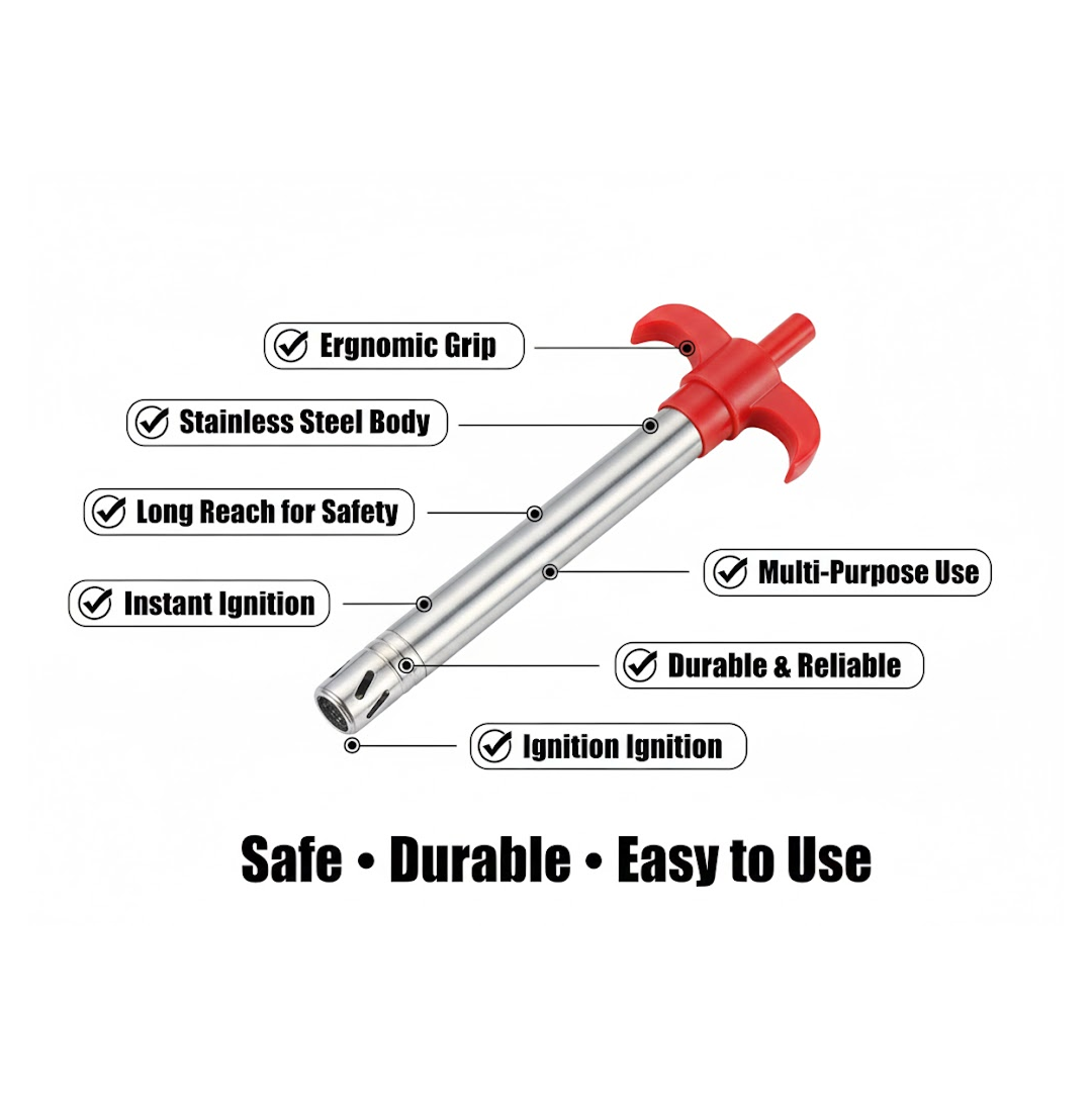 Stainless Steel Gas Lighter