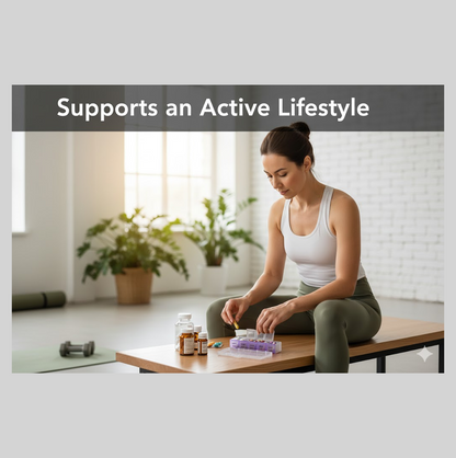 Weekly Pill Case 28-Slot Medicine Organizer