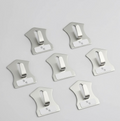 Stainless Steel Wall Hooks – 18 Pc Heavy Duty Set | Styleva