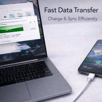 Type C data cable Fast Charging Cable (1 Mtr. / 1 Pc)