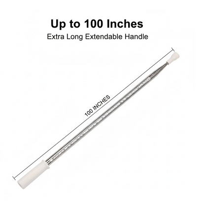 Microfiber Dusters for Cleaning 100 inches Extendable Handle Pole