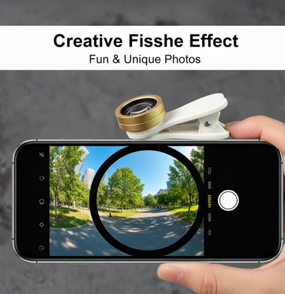 Universal Clip-On Mobile Camera Lens Kit (1 Set)