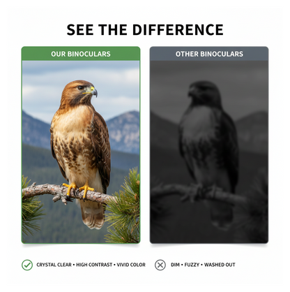 Learning Toy Binoculars, Binoculars for Hunting Trips (6x35 MM / 1 Pc)