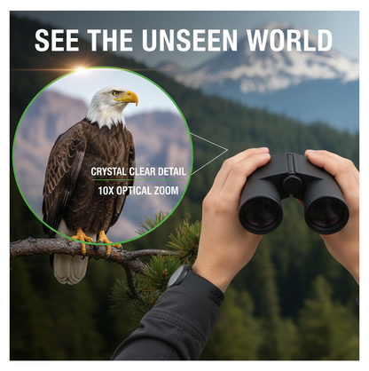 Learning Toy Binoculars, Binoculars for Hunting Trips (6x35 MM / 1 Pc)