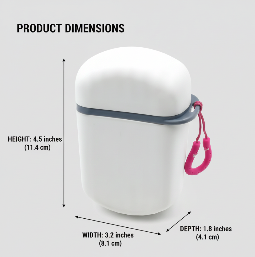 Stylish & Leak-Proof Travel Soap Box (1 Pc)