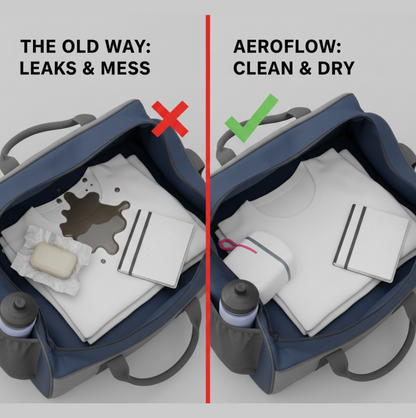 Stylish & Leak-Proof Travel Soap Box (1 Pc)