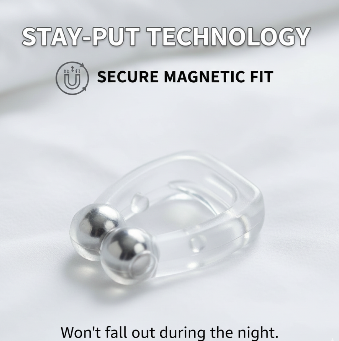 Anti-Snore Nose Clip (Silicone, 1 Pc)