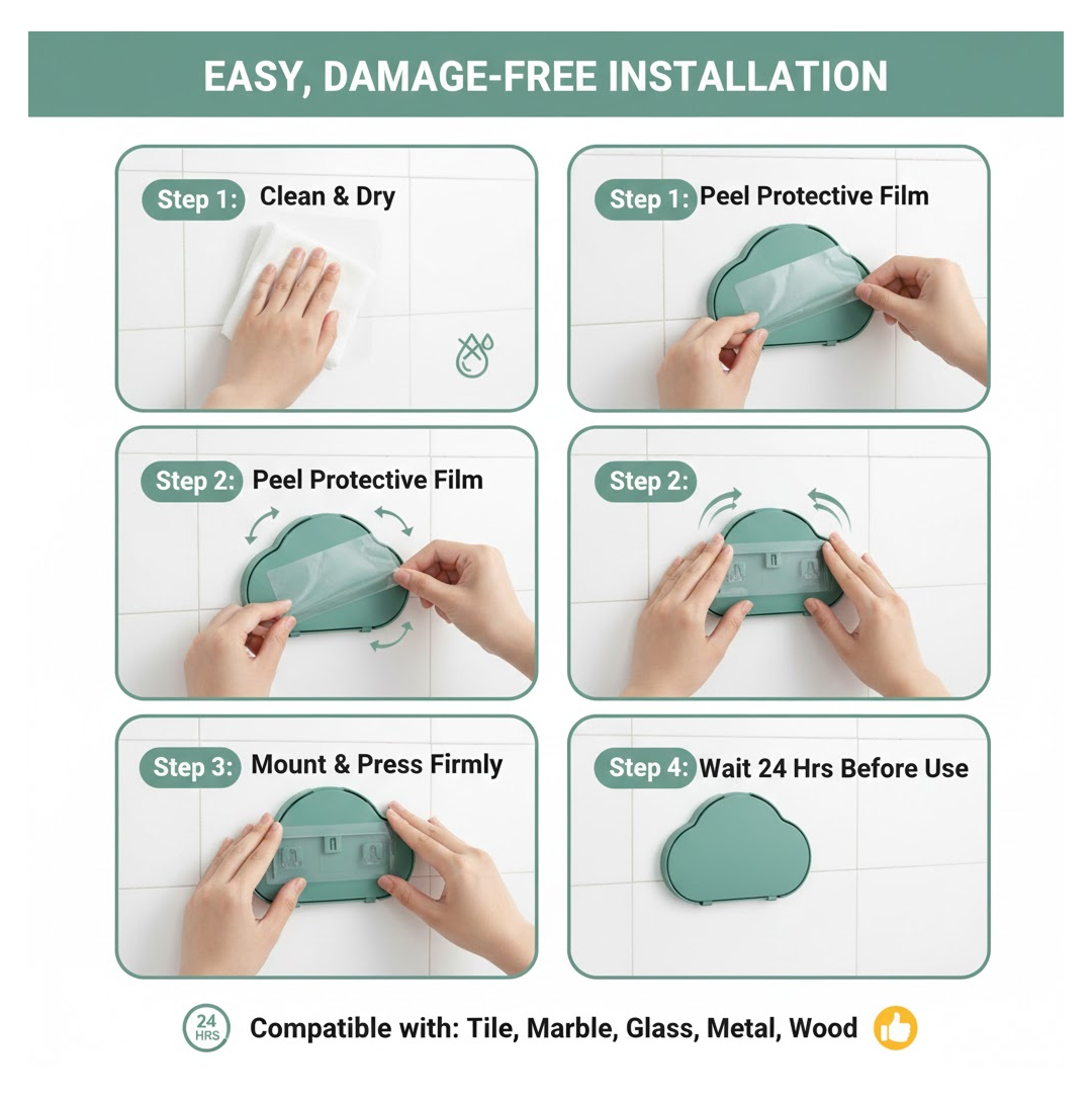 Mobile Stand Waterproof Case Smartphone Stand (1 Pc / Mix Color)